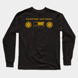 60s cassette with text Mumford Long Sleeve T-Shirt